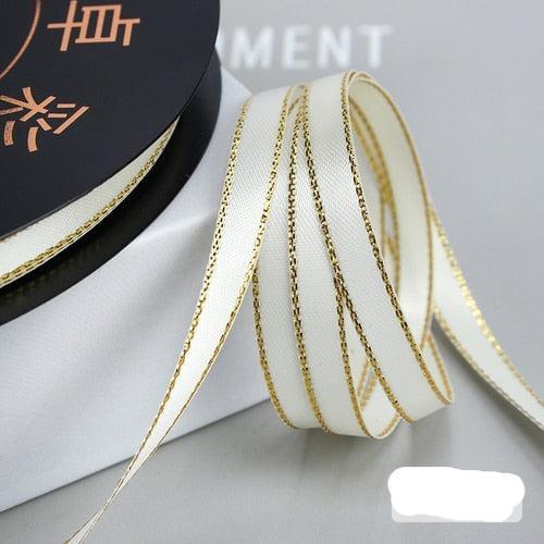 Lisslune | Luxe shimmering satin craft ribbon collection - 50 yards premium quality for DIY masterpieces