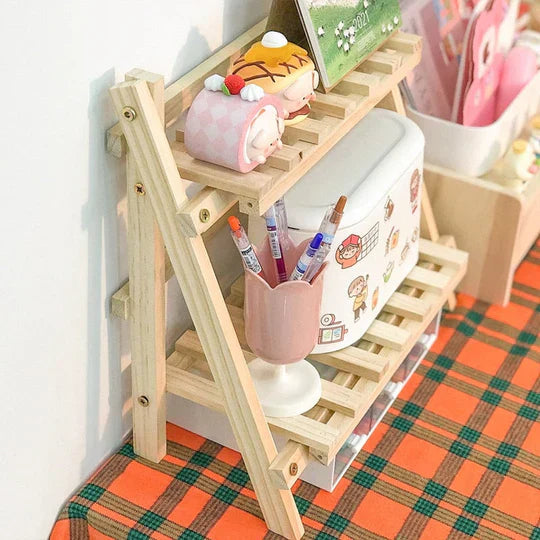 Lisslune | ClutterFree - Two-Tier Desk Organizer