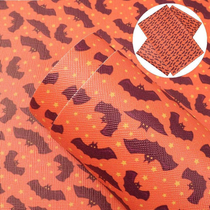 Lisslune | Chic Knit-button Synthetic Leather Fabric in Elegant Apple Lychee for Creative Crafts