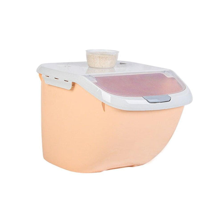 Lisslune | 6 kg airtight rice storage container with practical flip lid