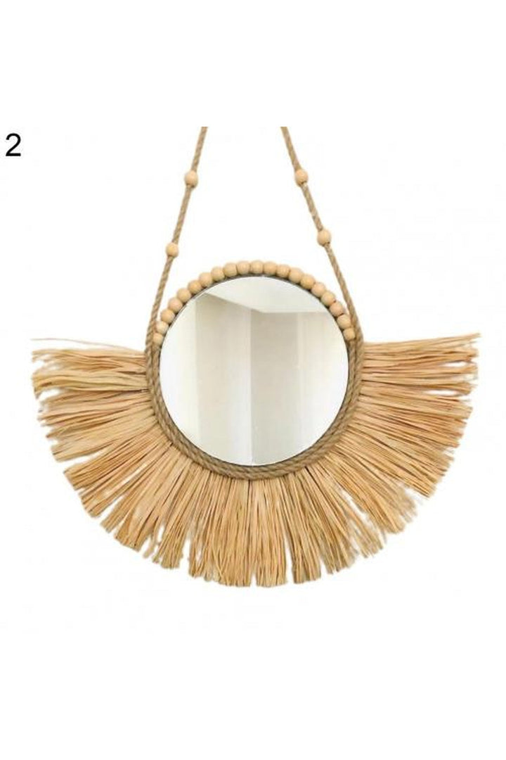 Lisslune | Straw Hat Style Mirror