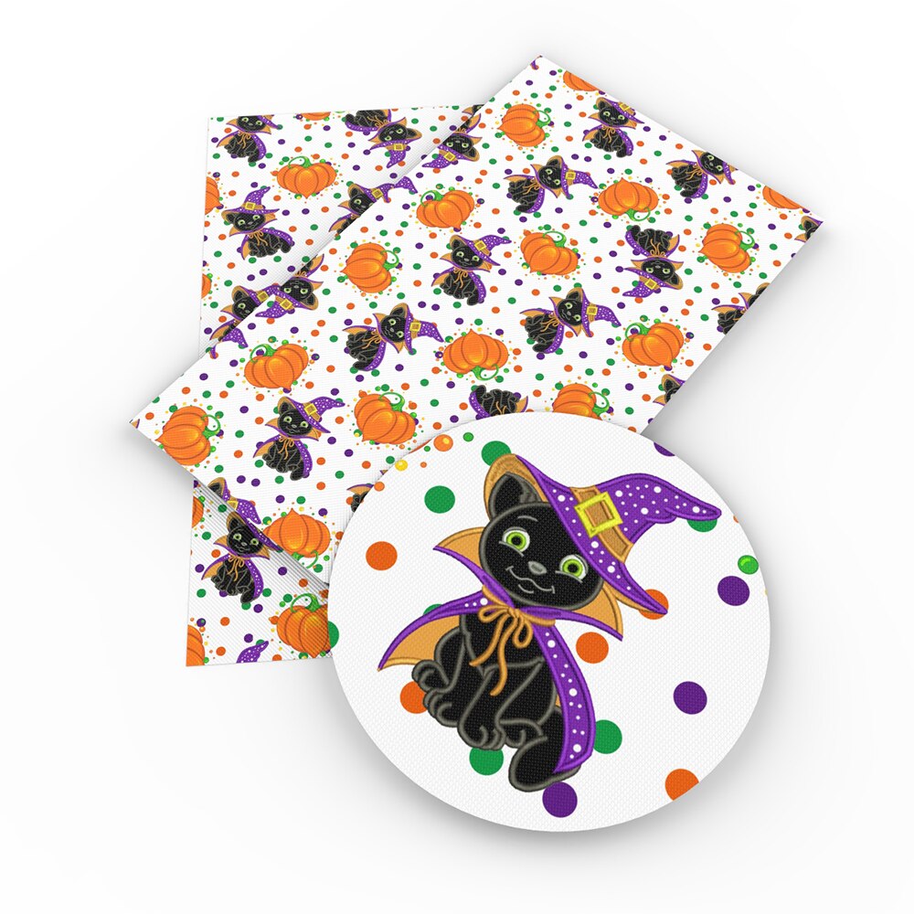 Lisslune | Halloween Creativity: Premium Synthetic Leather Sheets for Unique Creative Projects