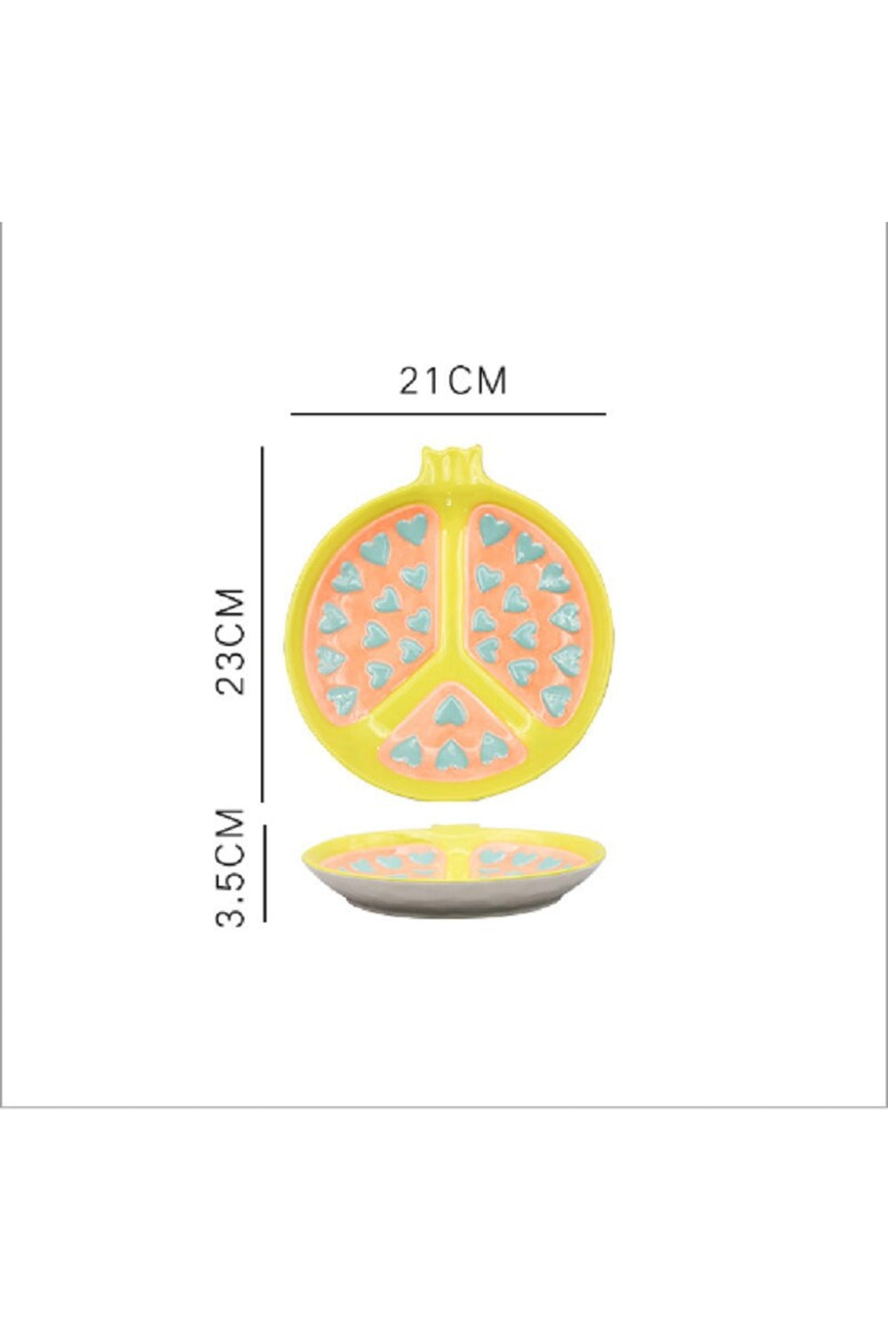 Lisslune | Ceramic salad plate