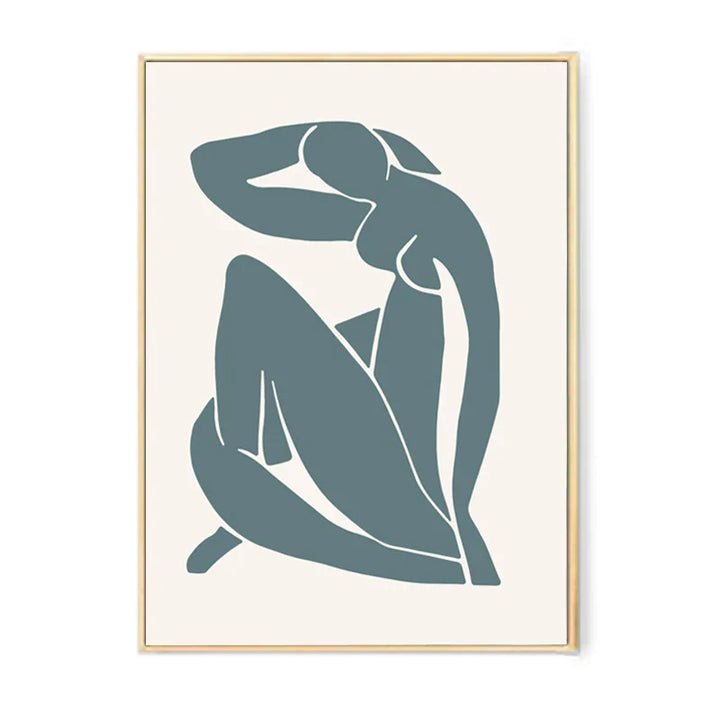 Lisslune | Silhouette Canvas Poster
