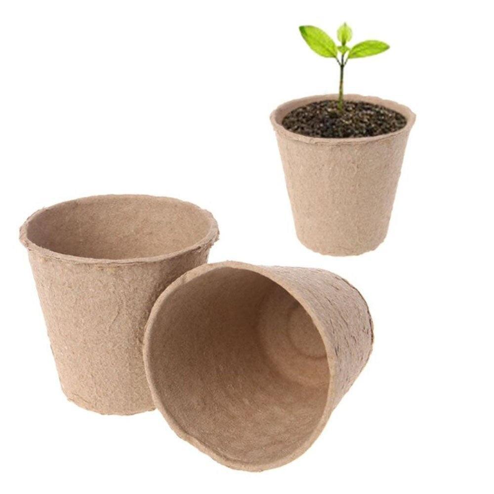 Lisslune | Biodegradable peat plant pots: Grow your garden with eco-friendly style