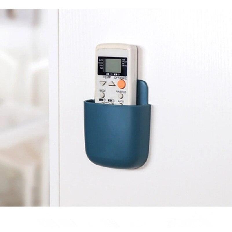 Lisslune | Versatile wall-mounted organizer with integrated phone charger and remote control holder