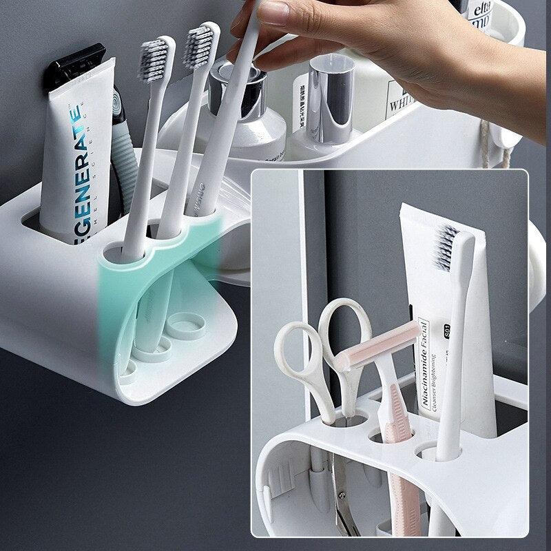Lisslune | S-shaped space-saving shower storage rack: Waterproof bathroom organizer
