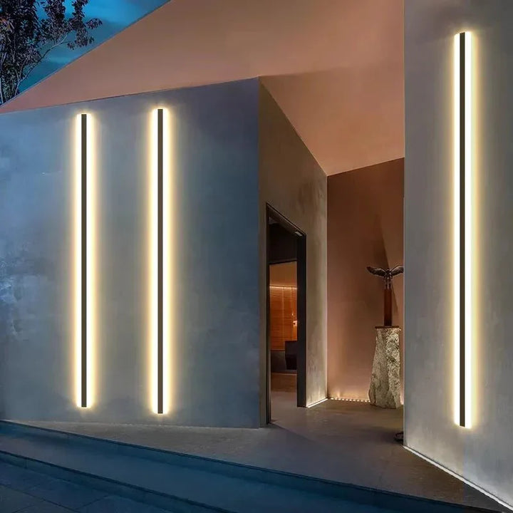 Lisslune | Smart LED Outdoor Wall Light with Light Sensor – Remote Control & Dimmable Features