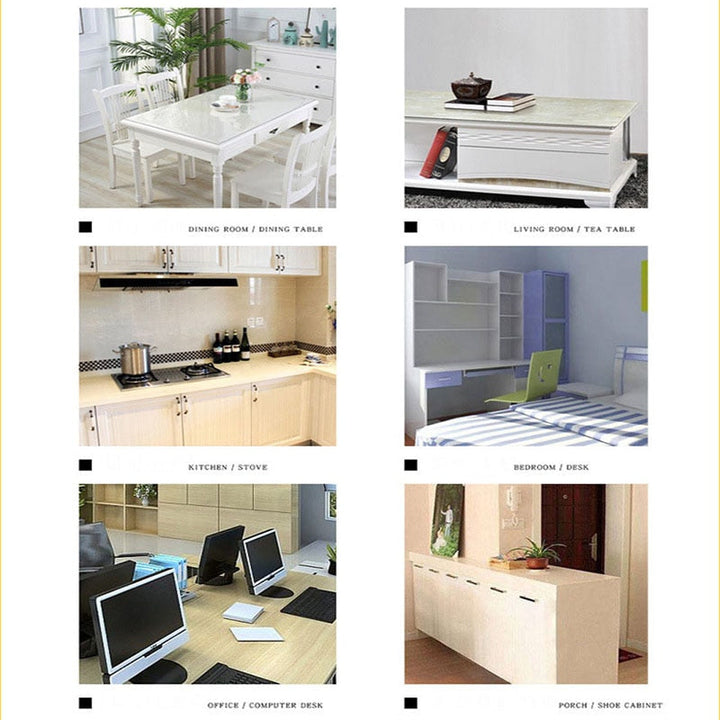 Lisslune | Transparent Frosted PVS Table Protector