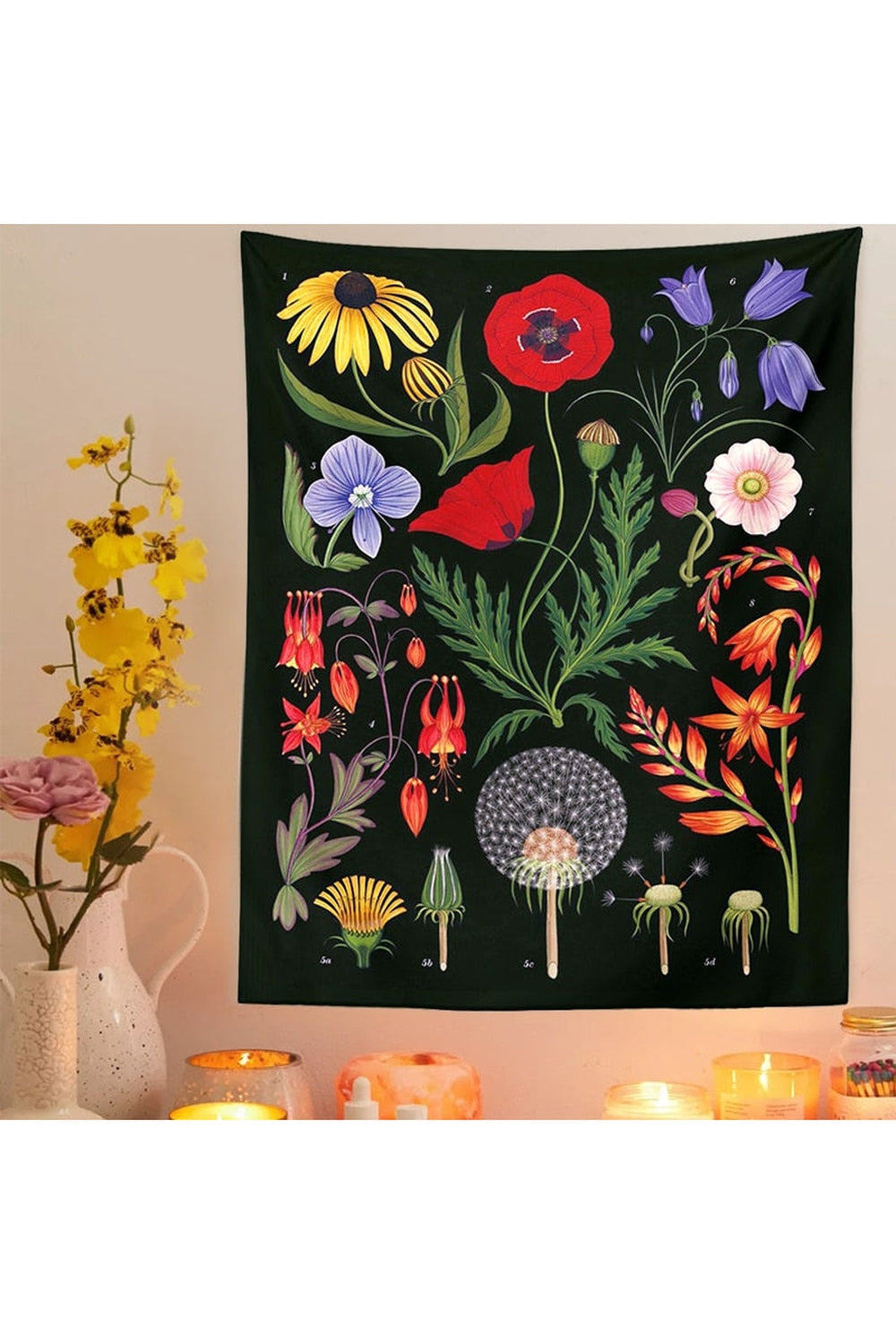 Lisslune | Botanical Wall Tapestry