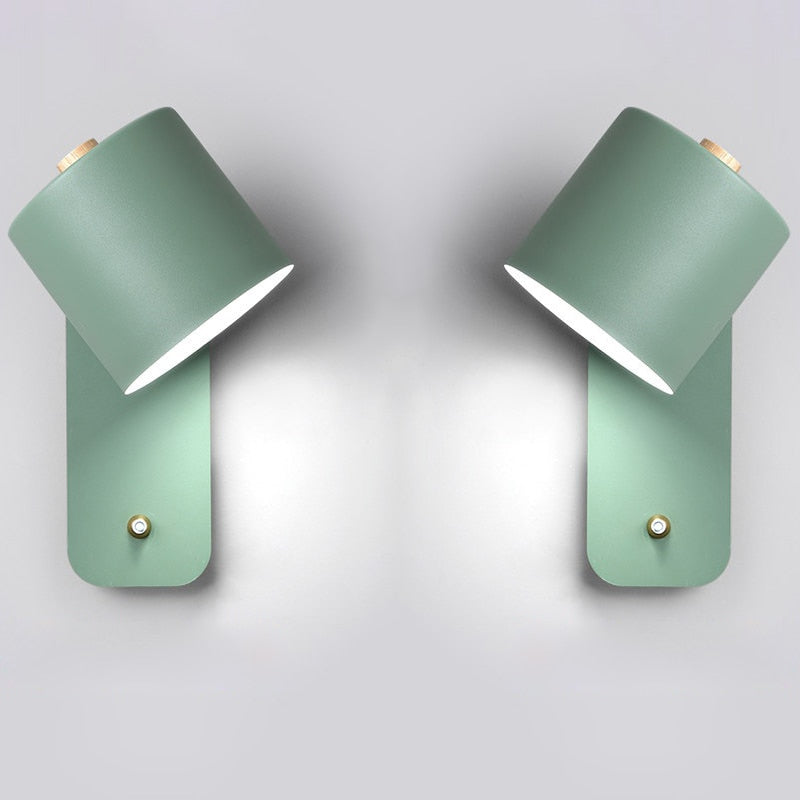 Lisslune | Modern LED Wall Lamps with Switch Indoor Home Decor Lights
