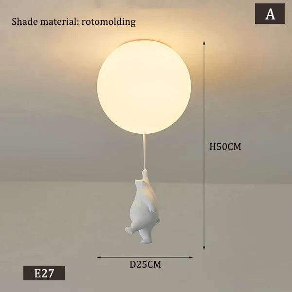 Lisslune | Hanging Bears Balloon Lamp