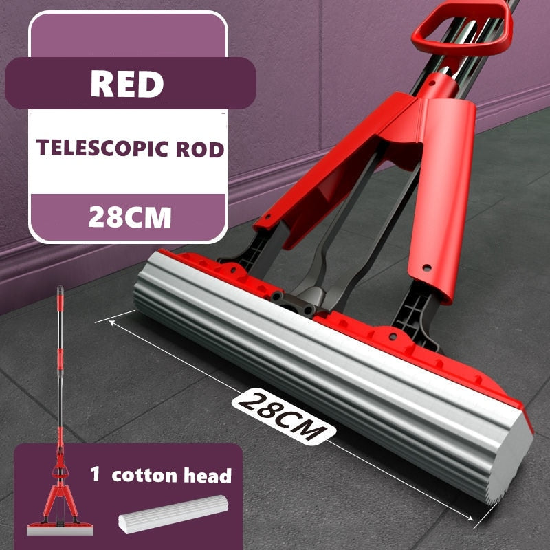 Lisslune | Handle Ease Foldable Effortless Floor Mop