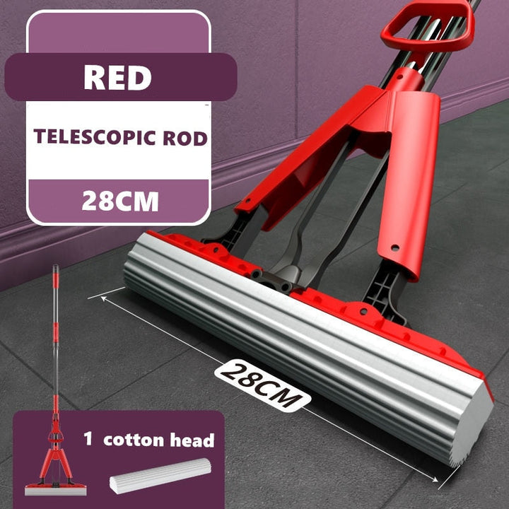 Lisslune | Handle Ease Foldable Effortless Floor Mop