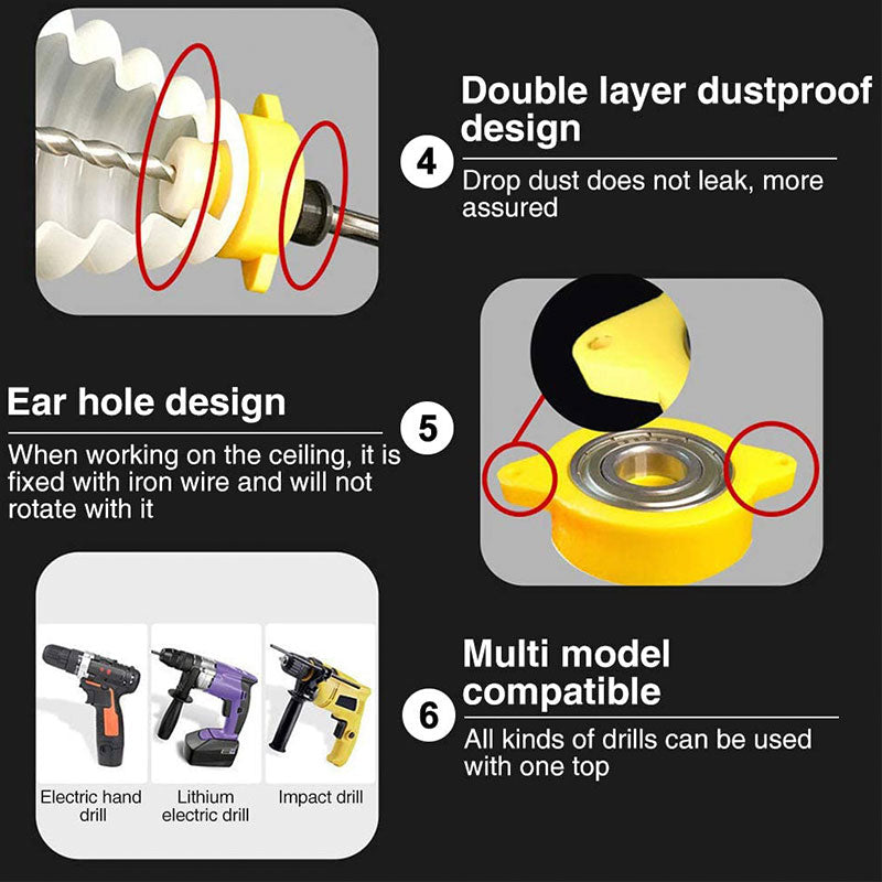 Lisslune | Drilling dust protection