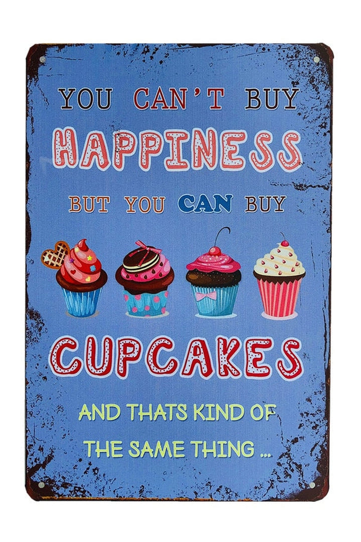 Lisslune | Food Theme Metal Poster