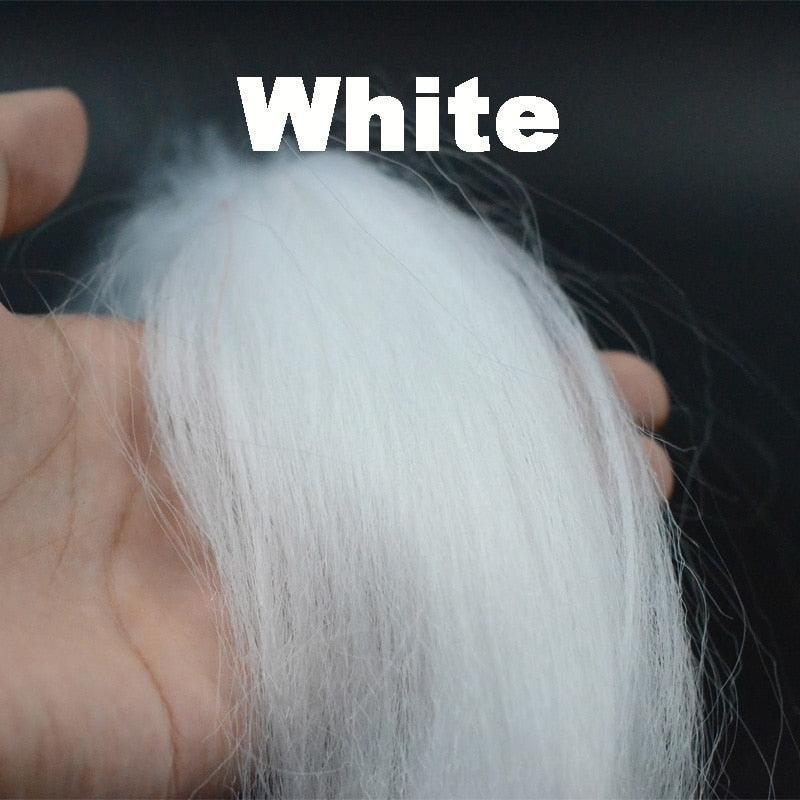 Lisslune | Premium Fly-Tying Fiber Set: 12 Vibrant Colors for Creative Streamer Designs