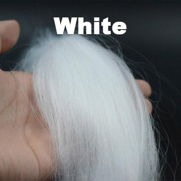 Lisslune | Premium Fly-Tying Fiber Set: 12 Vibrant Colors for Creative Streamer Designs