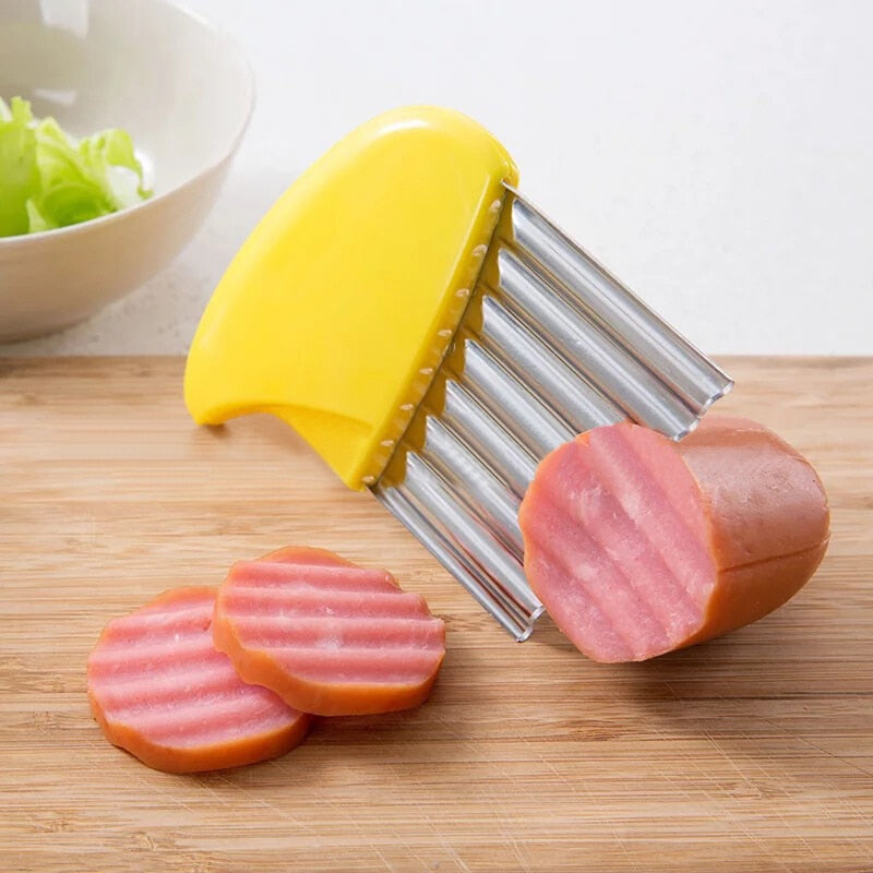 Lisslune | Speed Cut Wrinkle Manual Potato Chips Slicer