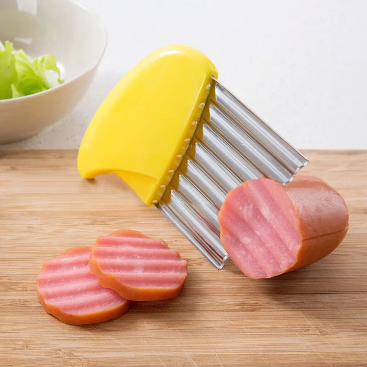 Lisslune | Speed Cut Wrinkle Manual Potato Chips Slicer