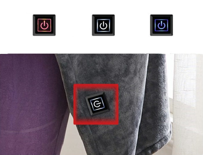 Lisslune | Wearable Electric Heated Throw Blanket