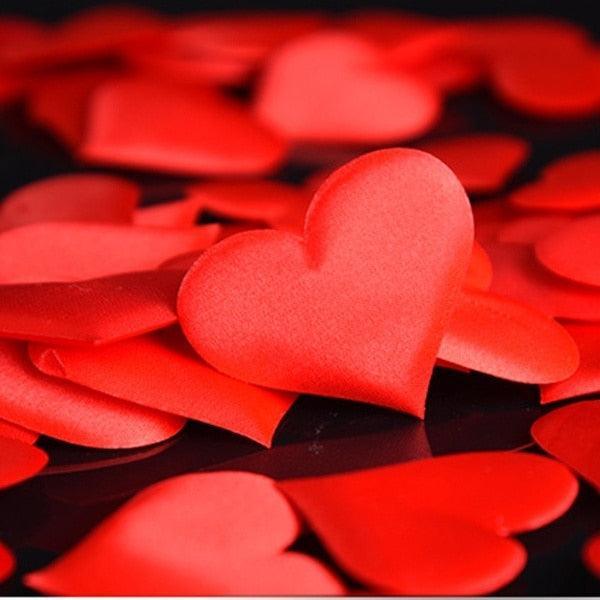 Lisslune | Romantic Heart-Shaped Petals Set: Perfect for Weddings and Valentine's Celebrations