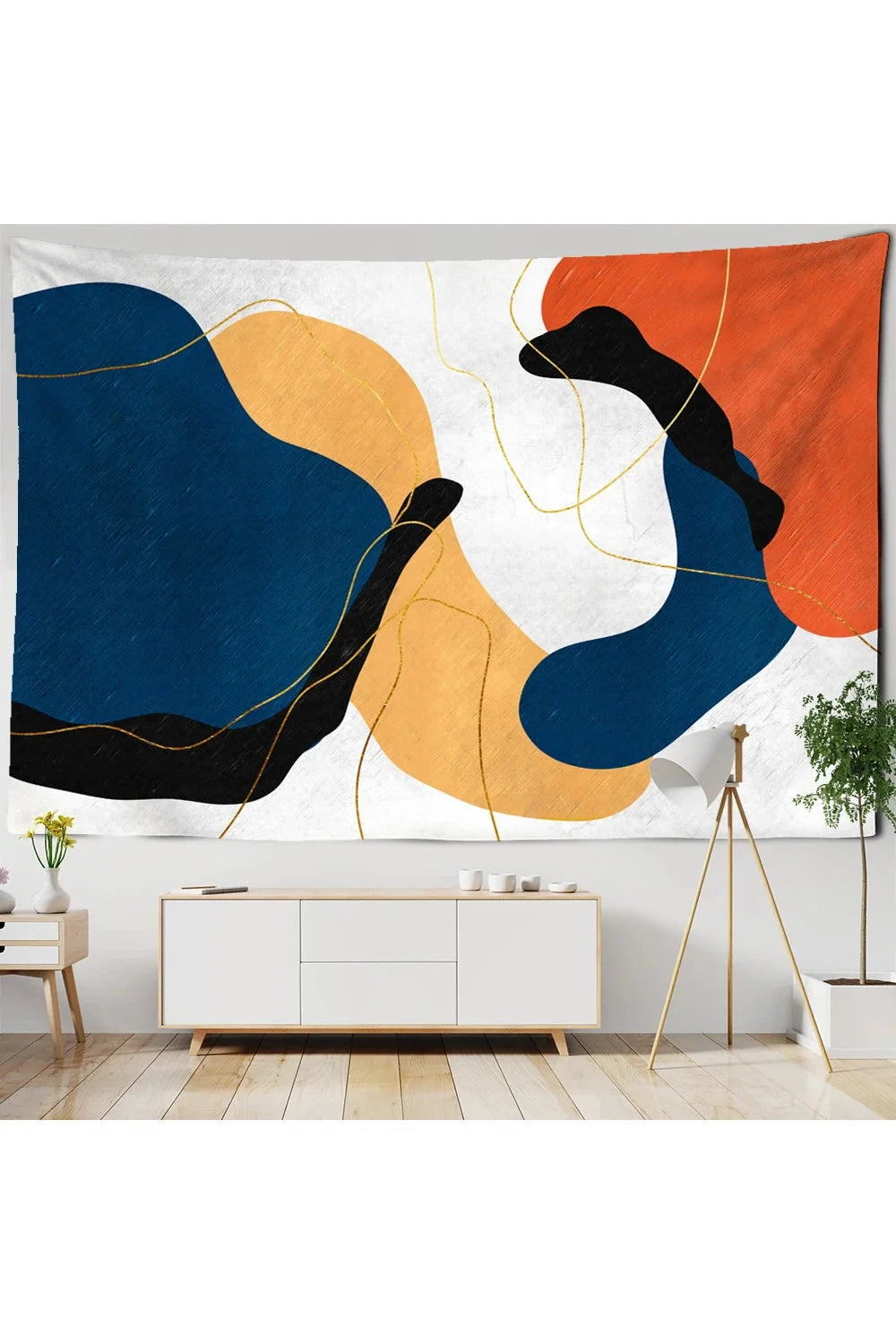 Lisslune | Color Flow Wall Tapestry