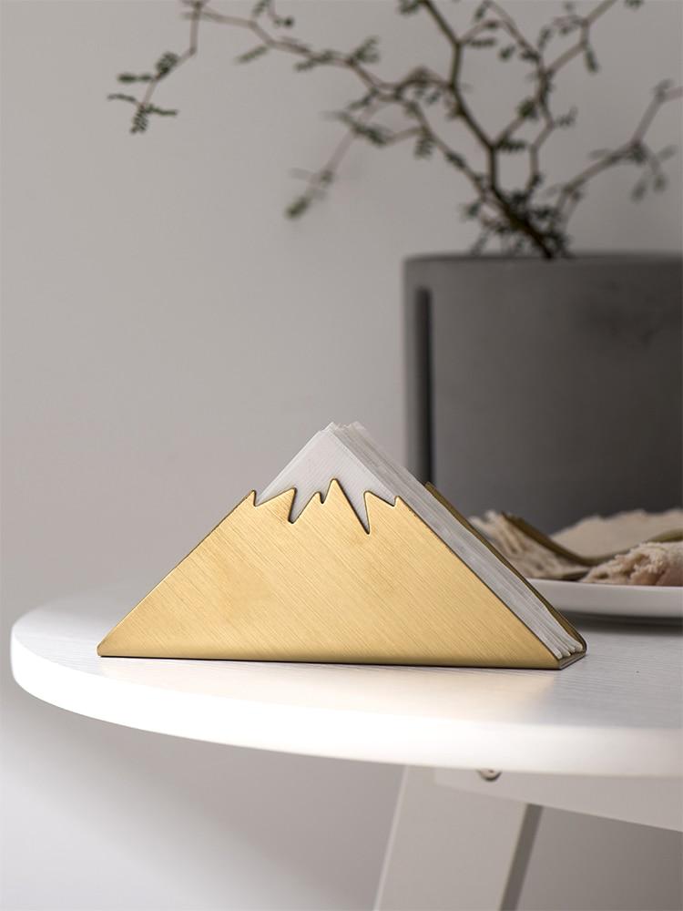 Lisslune | Napkin Holder - SteelElegance - Simple & Stylish - Sustainable Stainless Steel