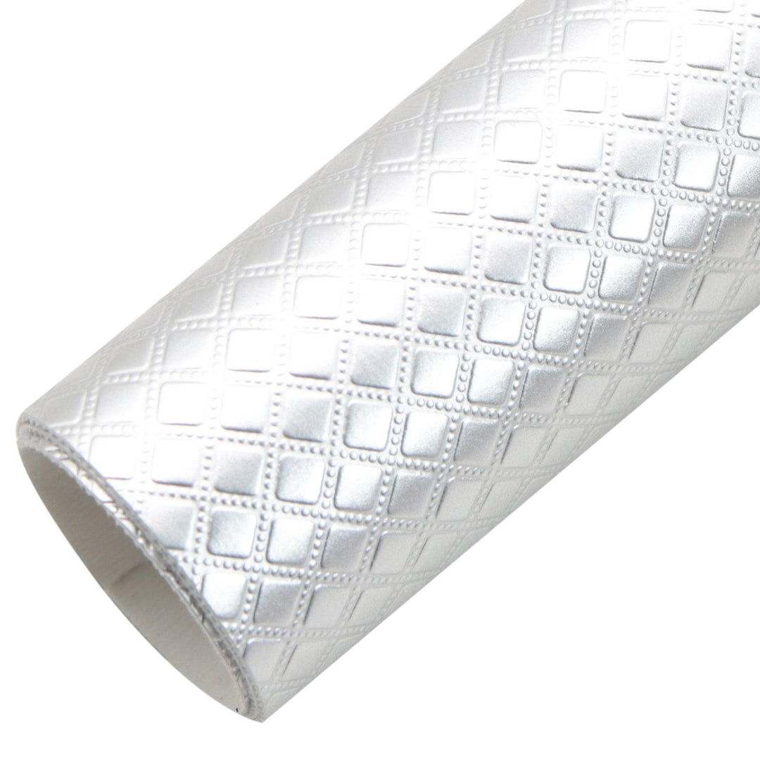Lisslune | Bump Texture Embossed Synthetic Leather Crafting Fabric – 20x33cm Versatile Craft Material