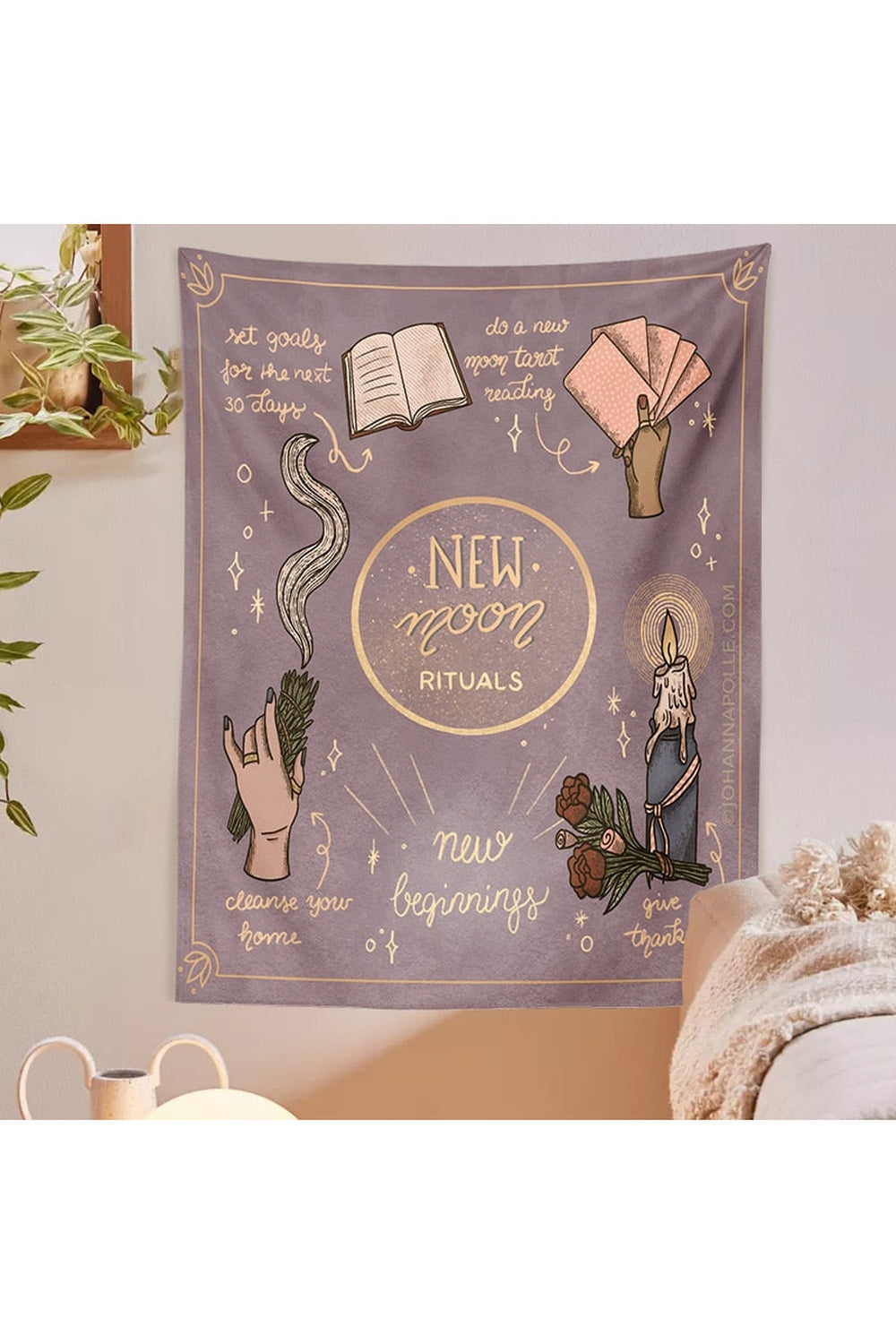 Lisslune | Moon Ritual Tapestry