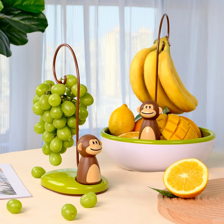 Lisslune | Monkey Shape Kitchen Banana Hanger Stand