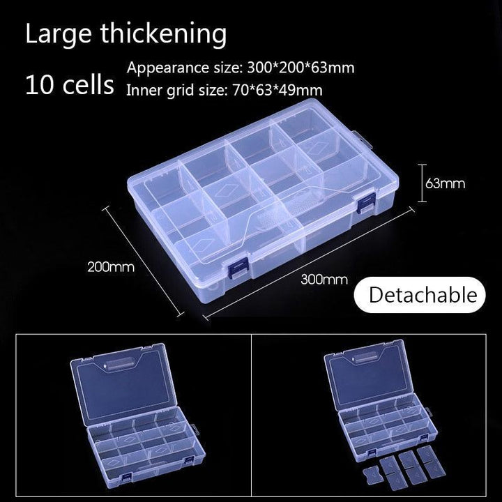 Lisslune | Versatile Jewelry Storage Organizer with 12 Adjustable Compartments