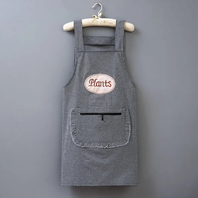 Lisslune | Cute Long Sleeve Waterproof Kitchen Apron