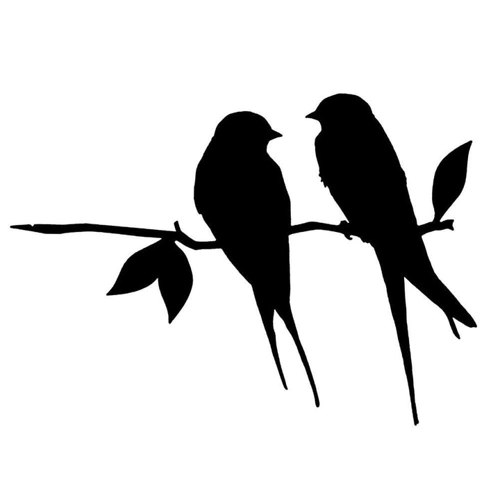 Lisslune | Metal Bird Garden Decor – Dancer Silhouette
