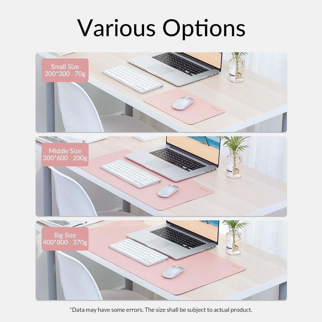Lisslune | ORICO Eco-Friendly Dual-Surface Gaming Mouse Pad - The Ultimate Accessory for Gamers and Professionals