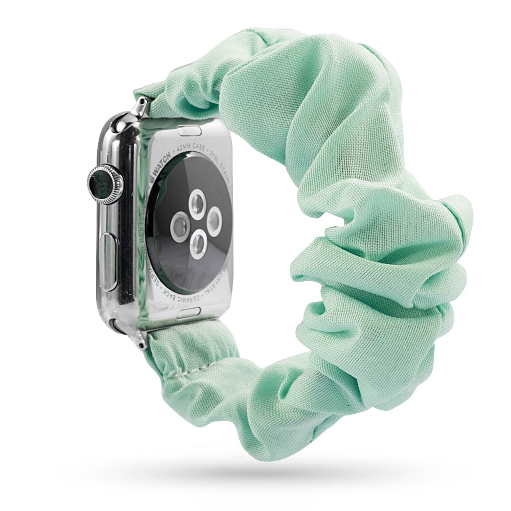 Lisslune | ELASTIC Apple Watch BAND IN HAIR TIE STYLE