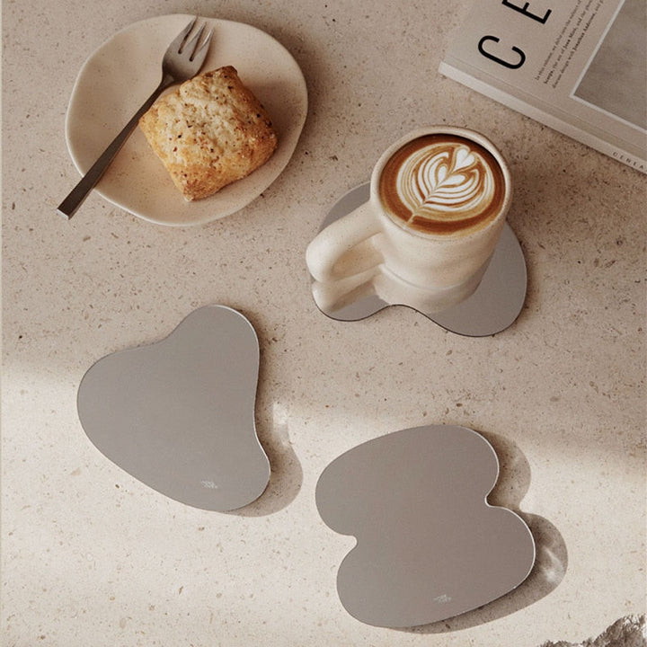 Lisslune | Nordic Irregular Mirror Drink Coaster