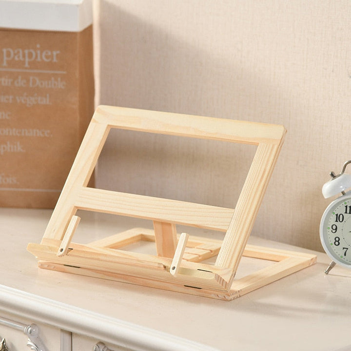 Lisslune | Creative Bookworm Wooden Tablet Stand
