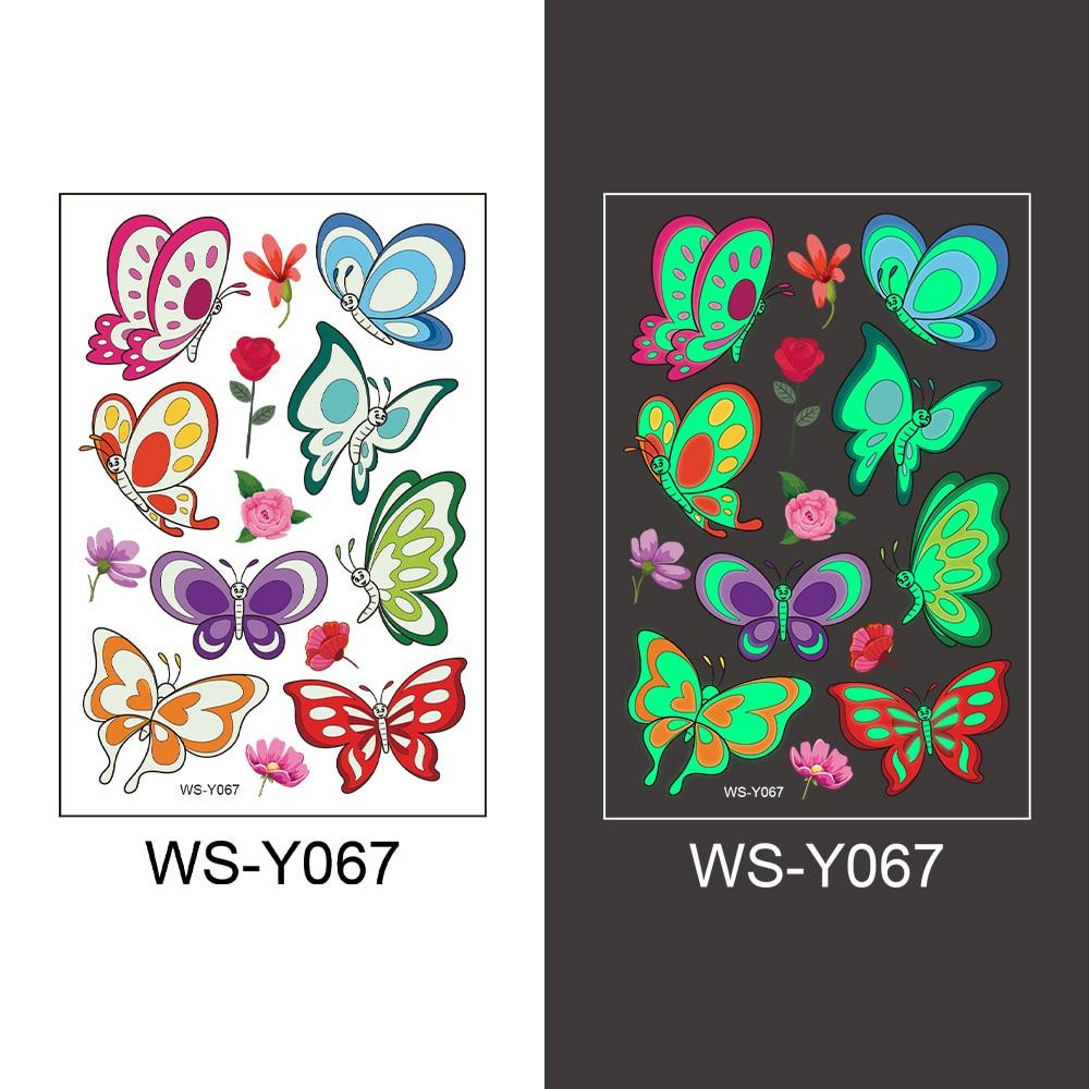 Lisslune | Temporary glowing children's tattoos