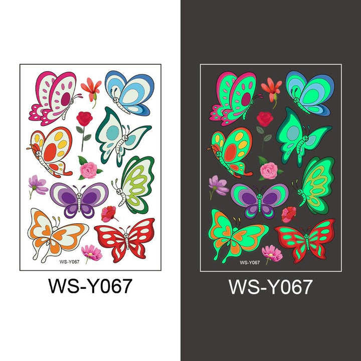 Lisslune | Temporary glowing children's tattoos