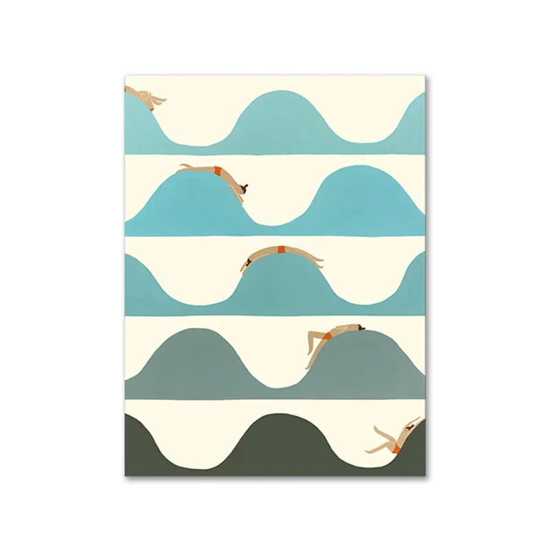 Lisslune | Geometry Canvas Poster