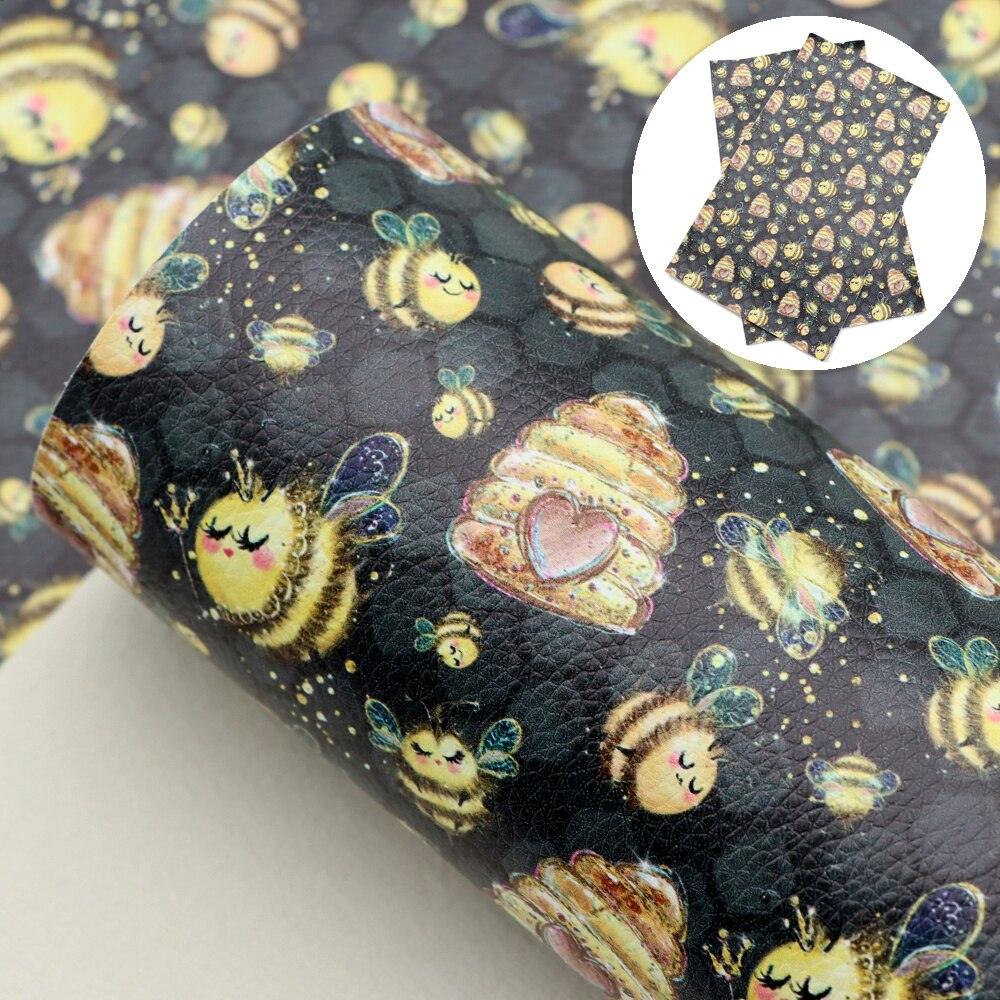 Lisslune | Blooming Elegance: Premium Floral Synthetic Leather for Inspired DIY Creations