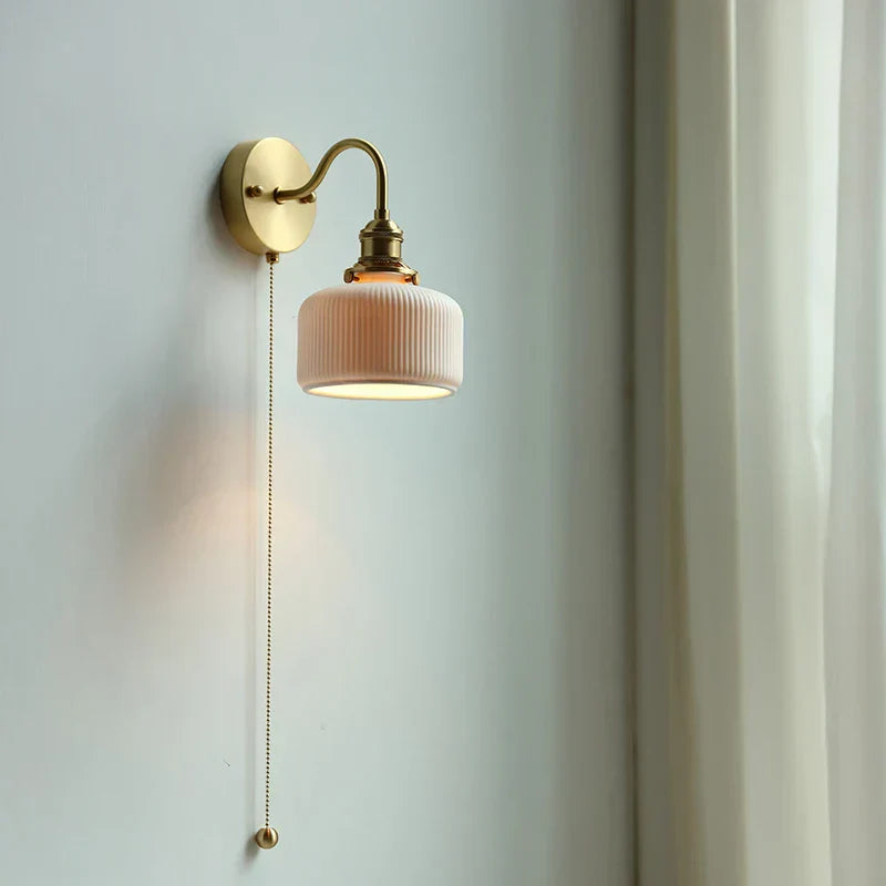 Lisslune | ScandiAura – Stylish Ceramic Wall Light with Nordic Design