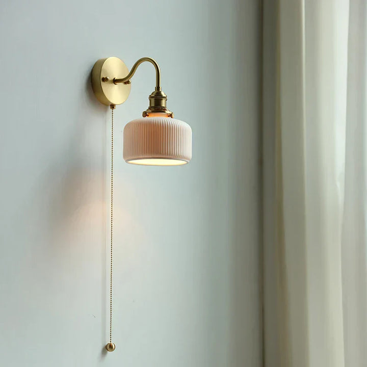 Lisslune | ScandiAura – Stylish Ceramic Wall Light with Nordic Design