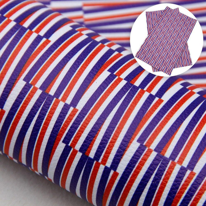 Lisslune | Stylish Geometric Synthetic Leather Creative Sheets for Innovative DIY Creations