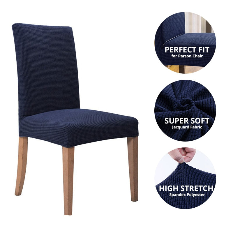 Lisslune | Chair Covers - Coverly - Stretchable - Elegant (2 pieces)