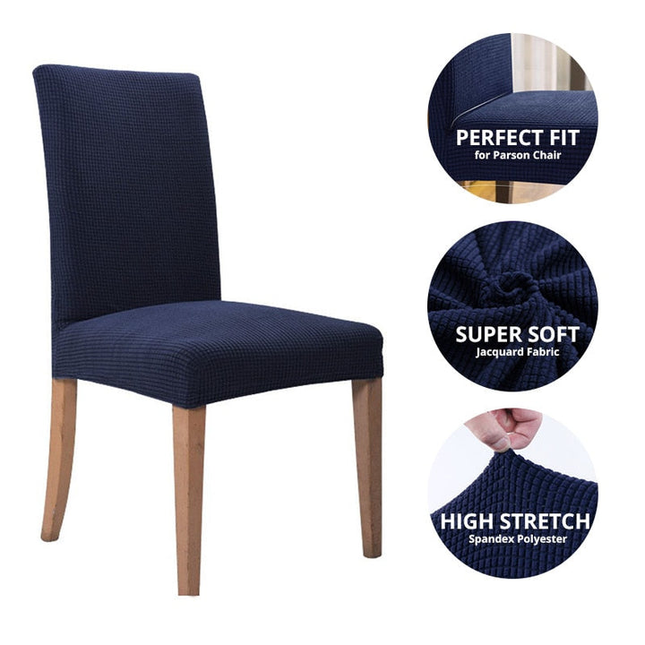 Lisslune | Chair Covers - Coverly - Stretchable - Elegant (2 pieces)