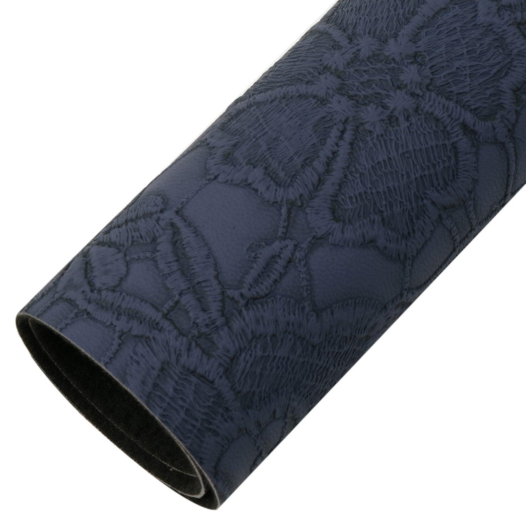 Lisslune | Chic Bloom: Premium Synthetic Leather Craft Sheets for Creative Expression