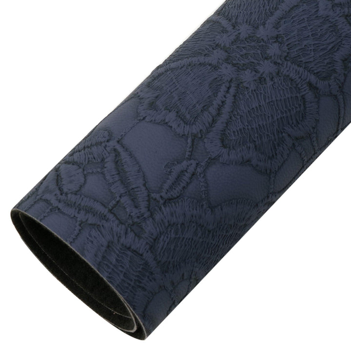 Lisslune | Chic Bloom: Premium Synthetic Leather Craft Sheets for Creative Expression