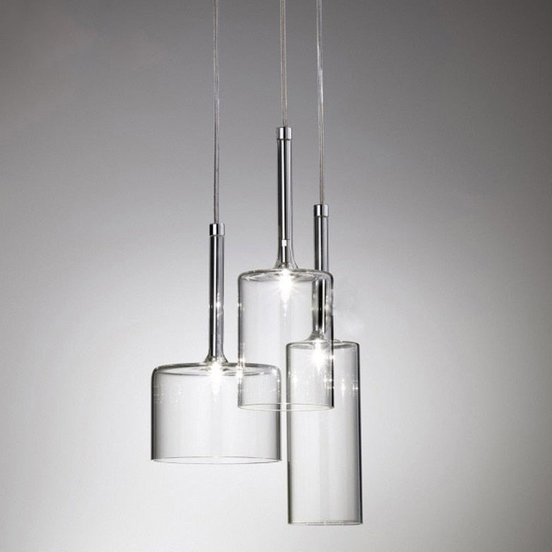 Lisslune | Pendant lamp for the dining table made of glass
